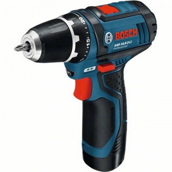 Дрель-шуруповёрт аккумуляторная Bosch GSR 10.8-2-LI Professional