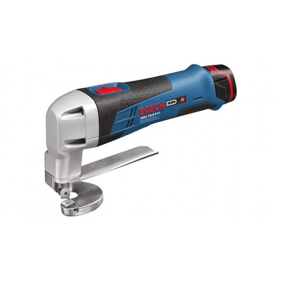 Ножницы по металлу листовые аккумуляторные Bosch GSC 10.8 V-LI Professional