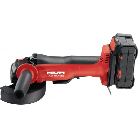 УШМ аккумуляторная Hilti AG 5D-22 Nuron (125мм)